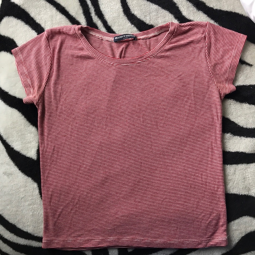 Striped Brandy Melville top